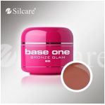 65 Bronze Glam base one żel kolorowy gel kolor SILCARE 5 g 26062020